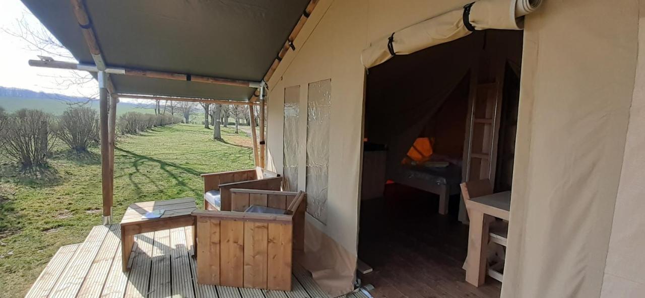 Tente Familiale Au Camping Hautoreille Bannes  Exterior foto